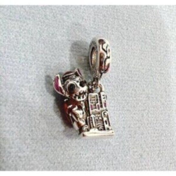 Paris Stitch Hollwood Tower of Terror Charm, Charm For Pandora Bracelet - Picture 3 of 5